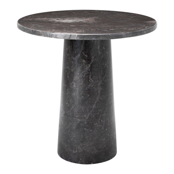 Side Table Terry Grey Marble Furniture Eichholtz