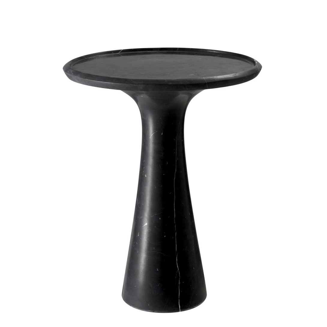 Side Table Pompano Low Honed Black Marble Furniture Eichholtz