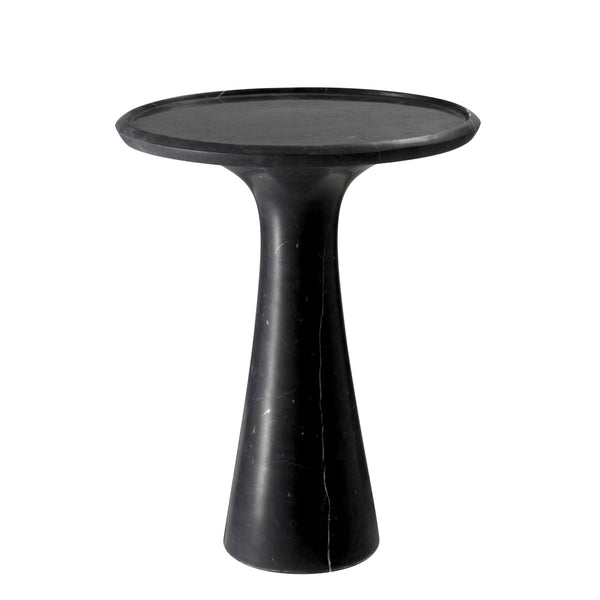 Side Table Pompano Low Honed Black Marble Furniture Eichholtz
