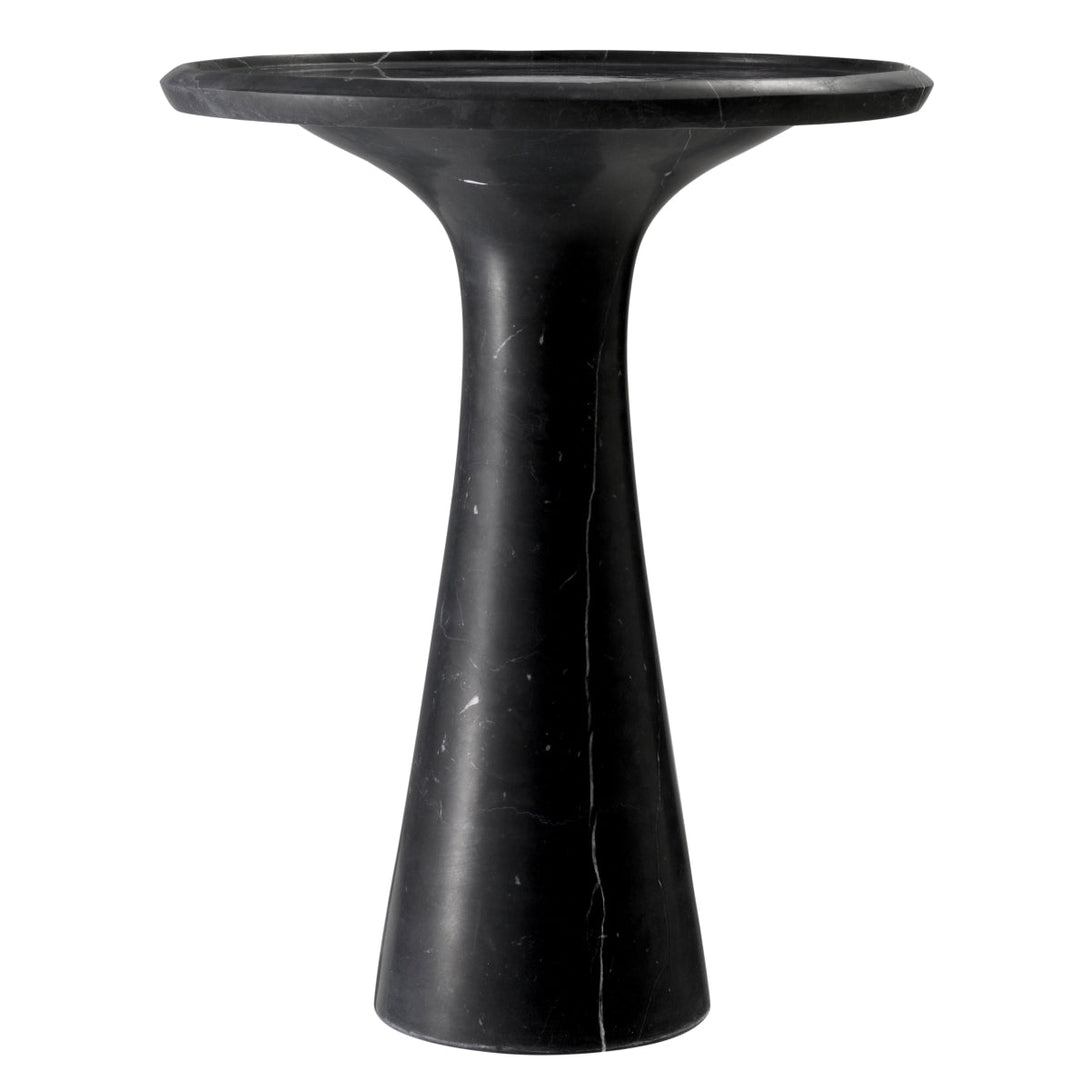 Side Table Pompano Low Honed Black Marble Furniture Eichholtz