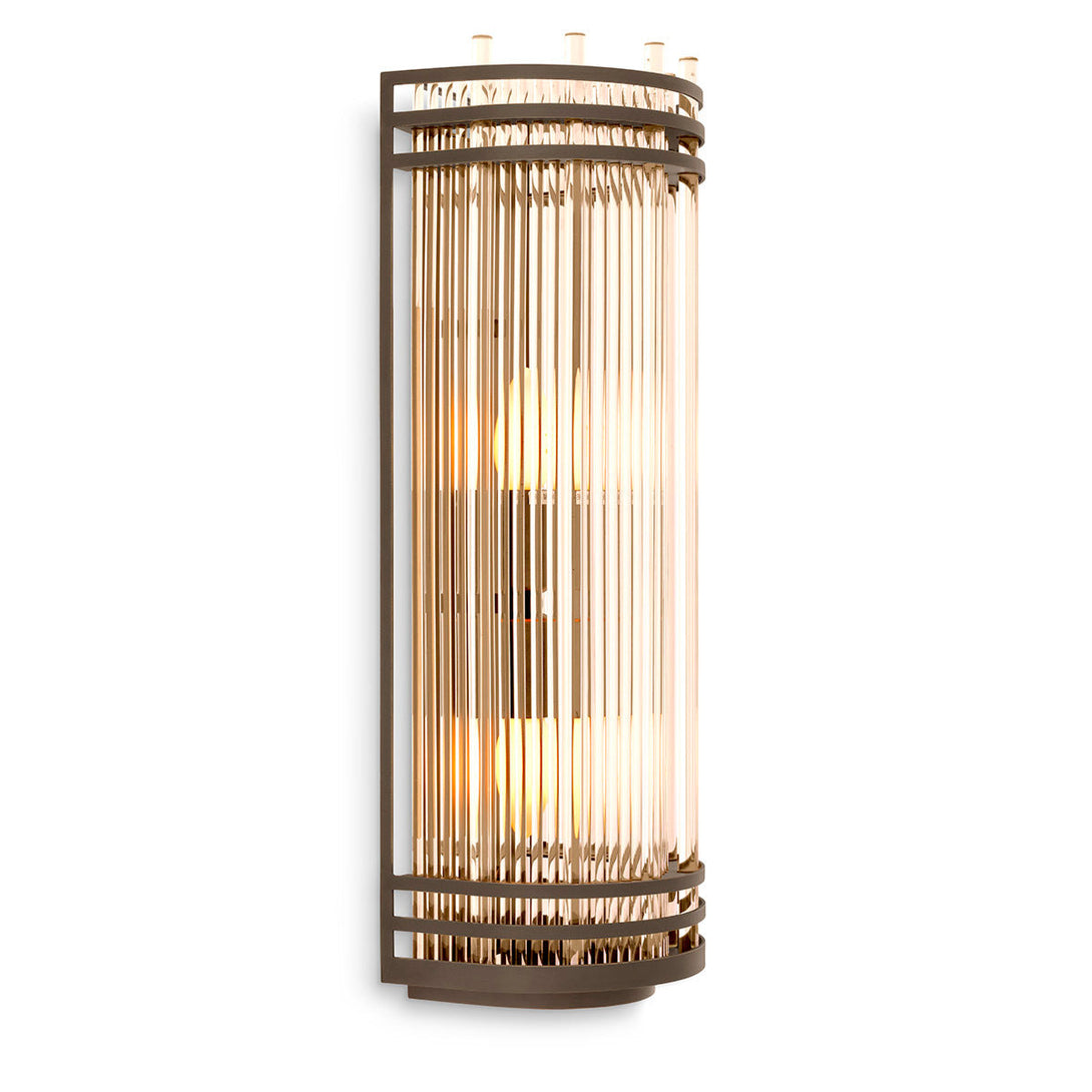 Wall Lamp Gulf L Bronze Highlight Finish Lighting Eichholtz