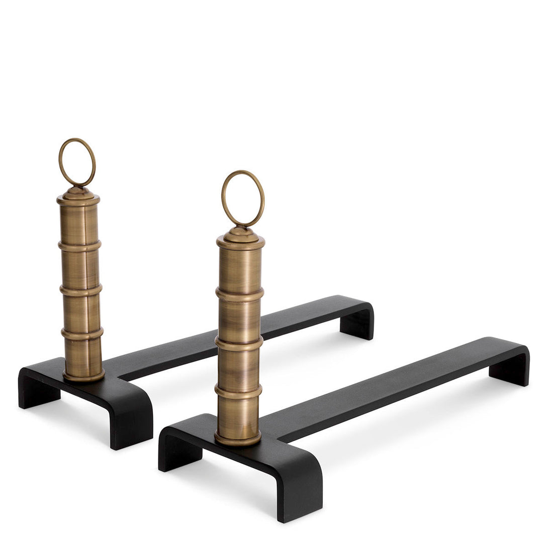 Andiron Vauxbons set of 2 Accessories Eichholtz