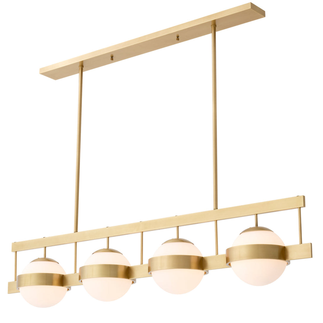 Chandelier Biba Antique Brass Finish Lighting Eichholtz