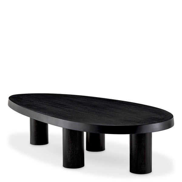 Coffee Table Prelude Charcoal Grey Finish Furniture Eichholtz