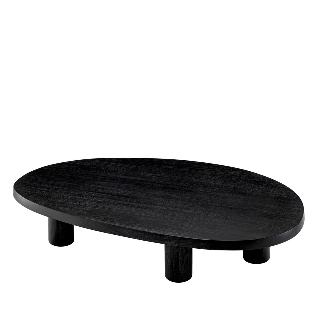 Coffee Table Prelude Charcoal Grey Finish Furniture Eichholtz