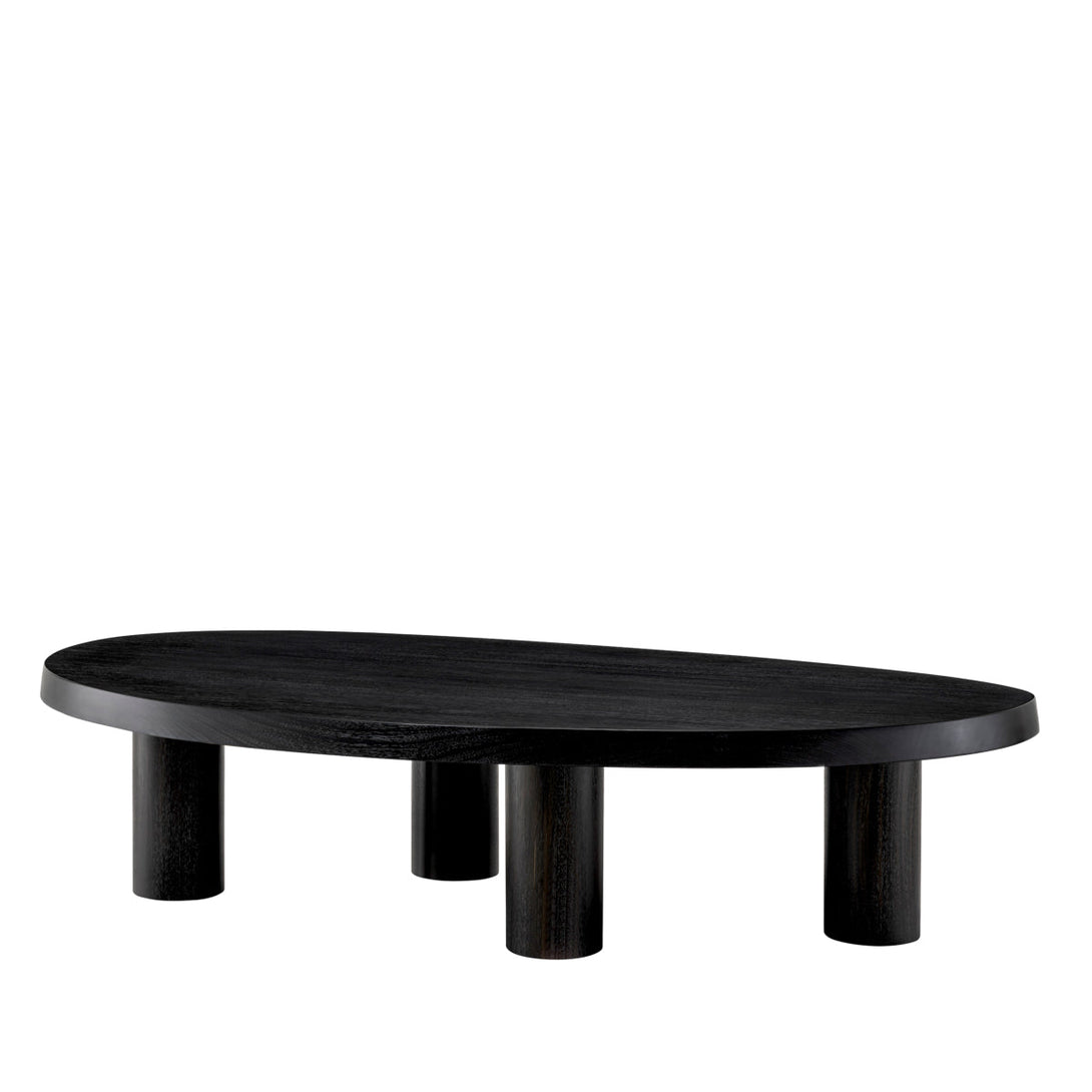 Coffee Table Prelude Charcoal Grey Finish Furniture Eichholtz