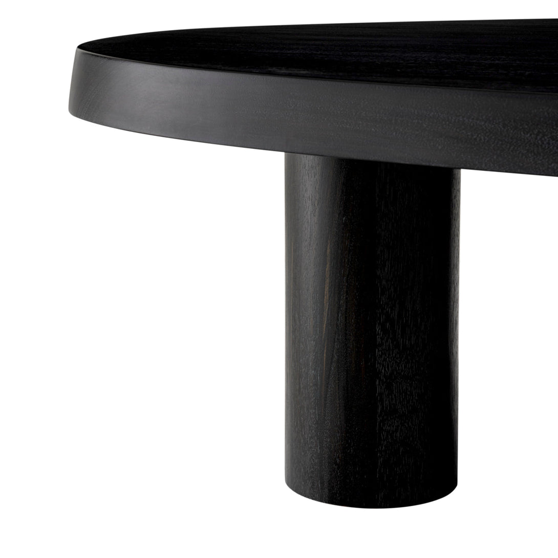 Coffee Table Prelude Charcoal Grey Finish Furniture Eichholtz