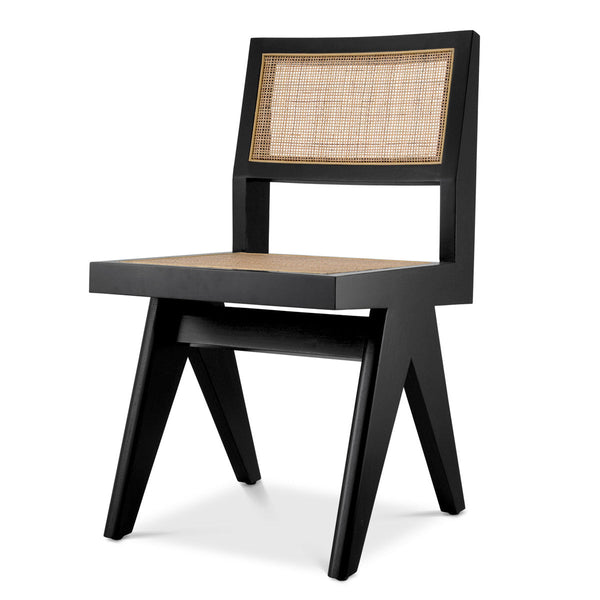Dining Chair Niclas Classic Black Furniture Eichholtz