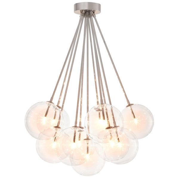 Ceiling Lamp Molecule Nickel Finish Lighting Eichholtz