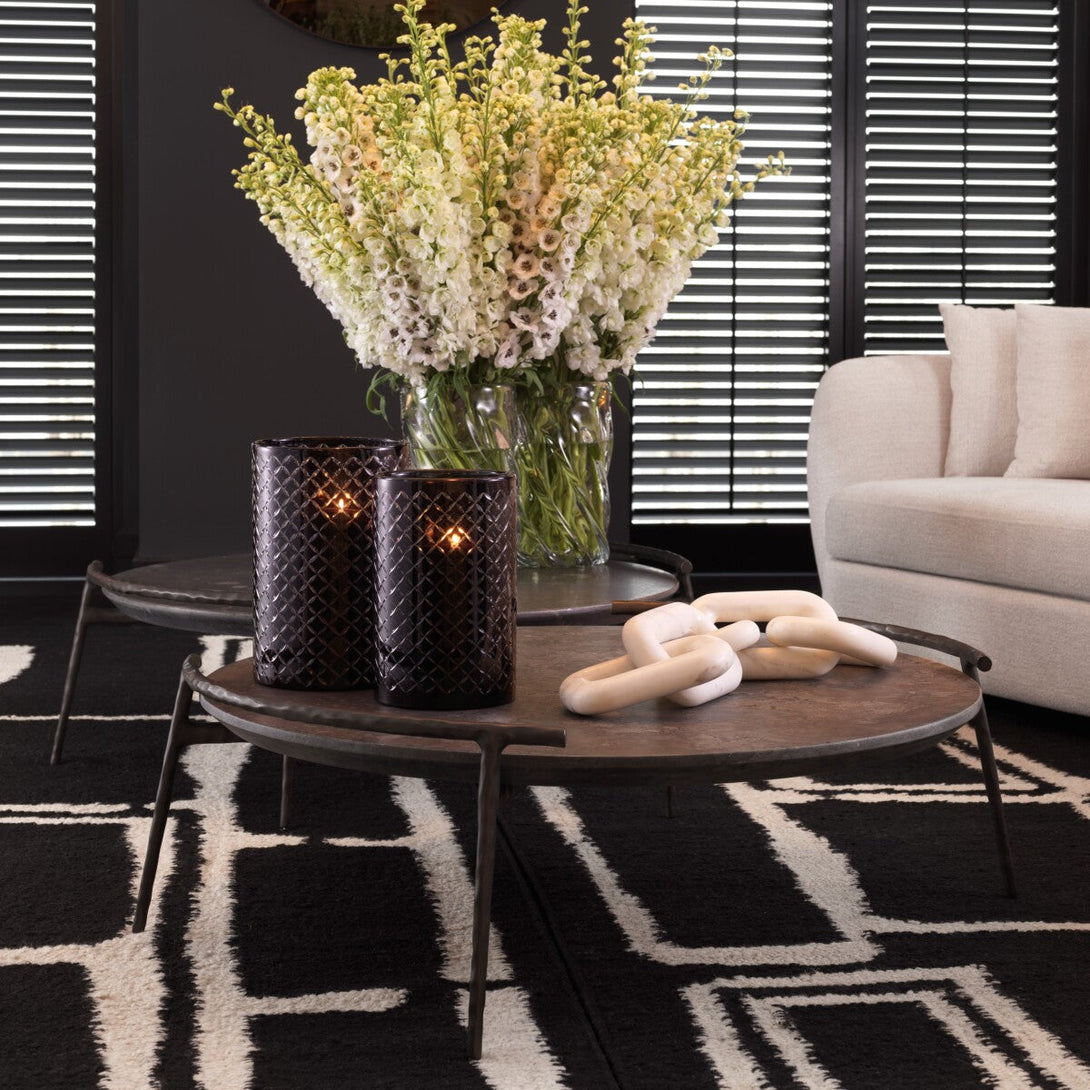 Vase Angelito L Hand Blown Clear Accessories Eichholtz