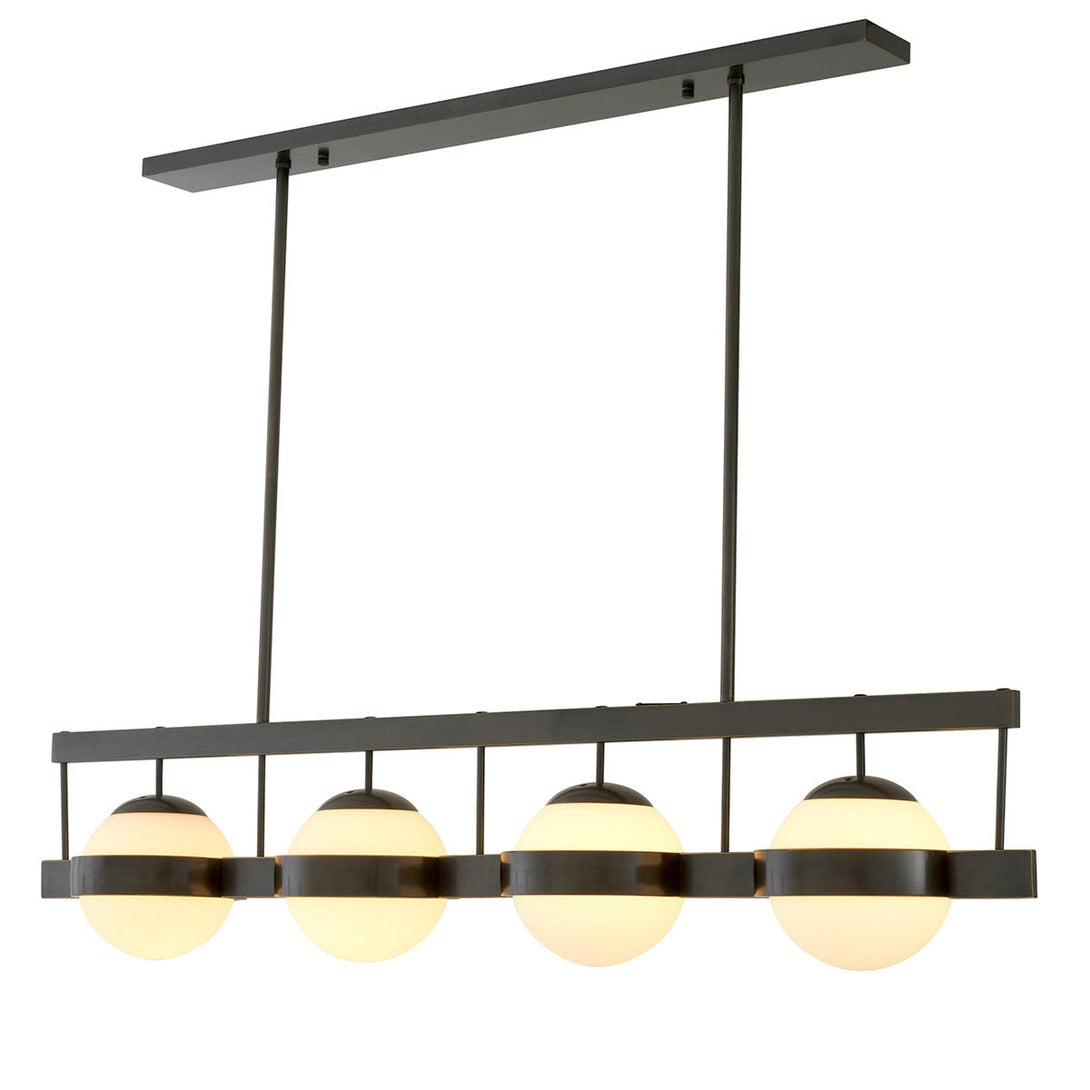 Chandelier Biba Bronze Highlight Finish Lighting Eichholtz