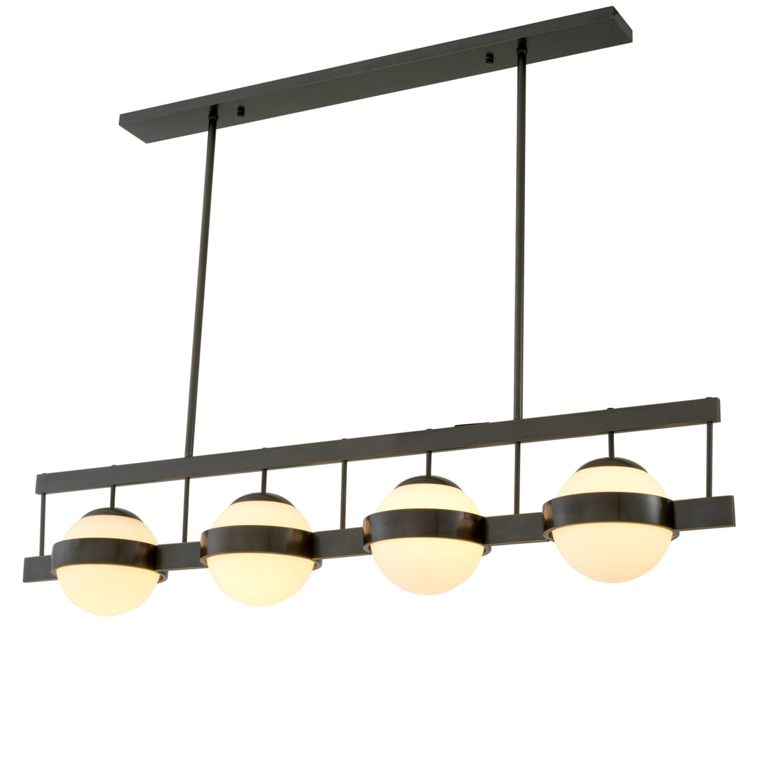 Chandelier Biba Bronze Highlight Finish Lighting Eichholtz