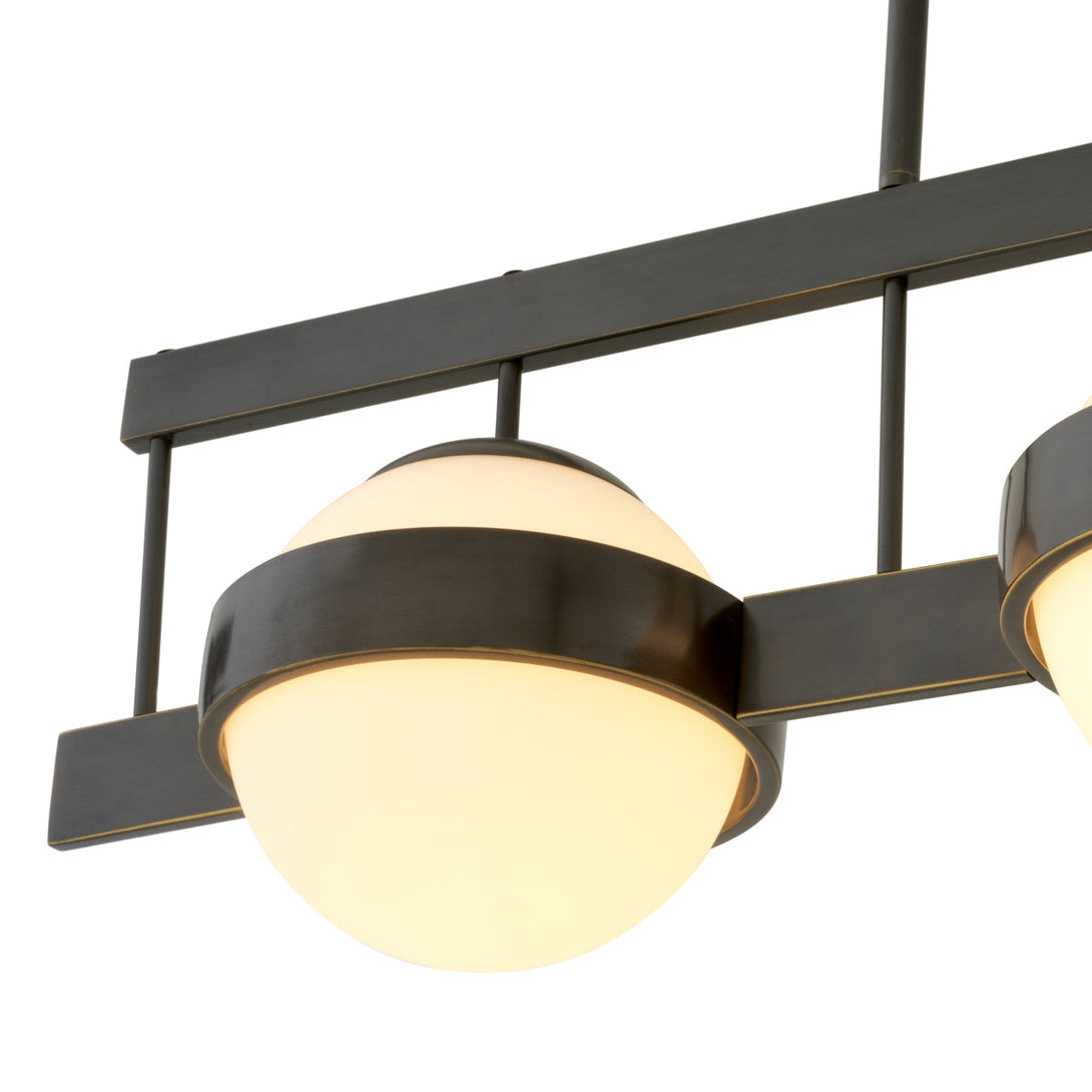 Chandelier Biba Bronze Highlight Finish Lighting Eichholtz