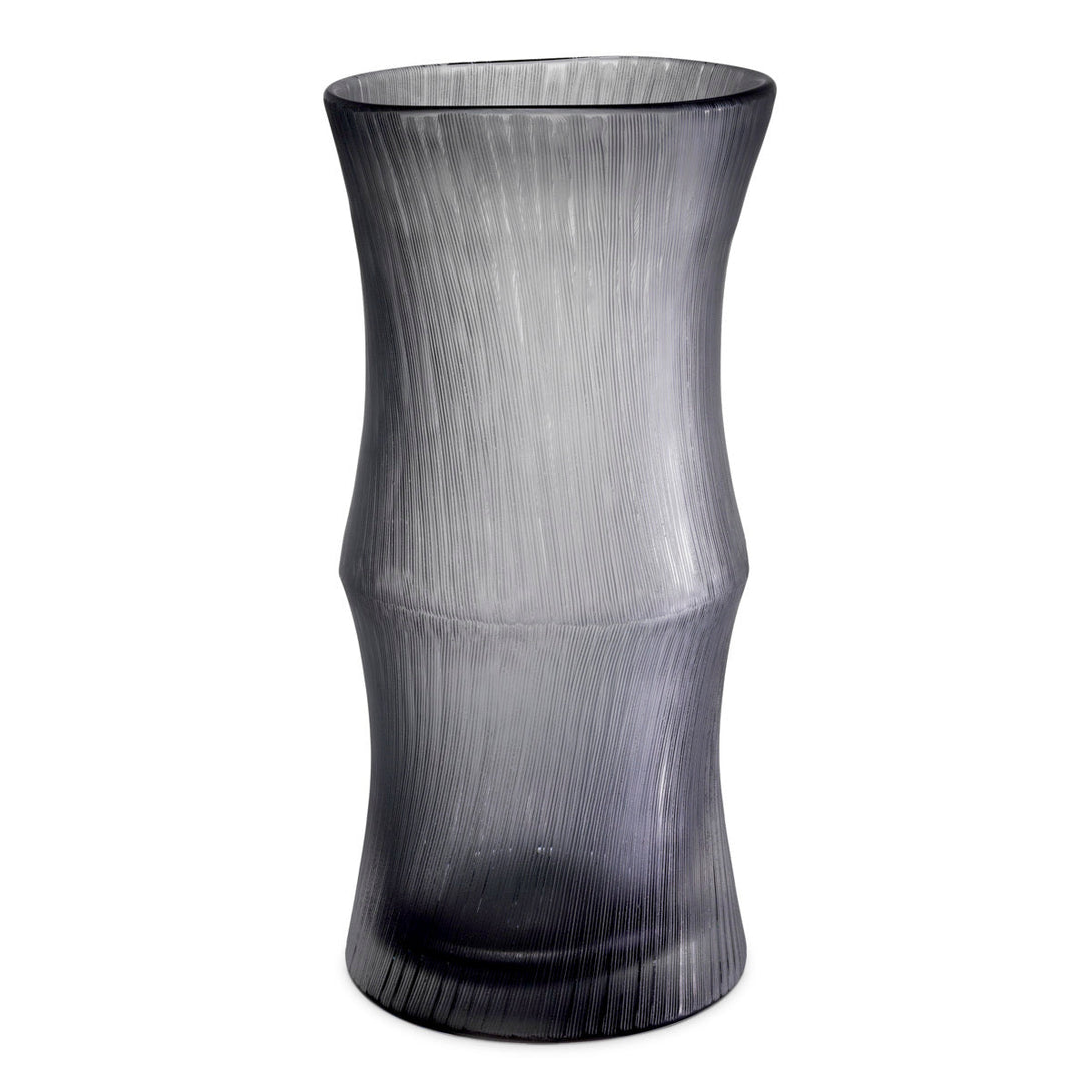 Vase Thiara Hand Blown Grey Colour Accessories Eichholtz