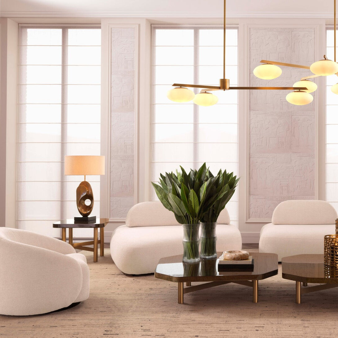 Vase Thiara Hand Blown Clear Accessories Eichholtz