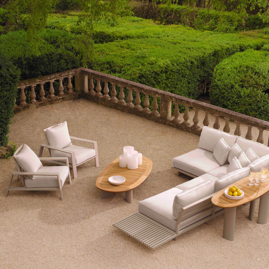 Outdoor Chair Belle Vue Sand Finish Outdoor Eichholtz