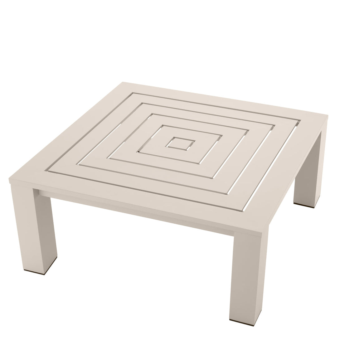 Outdoor Coffee Table Vistamar Sand Finish Outdoor Eichholtz