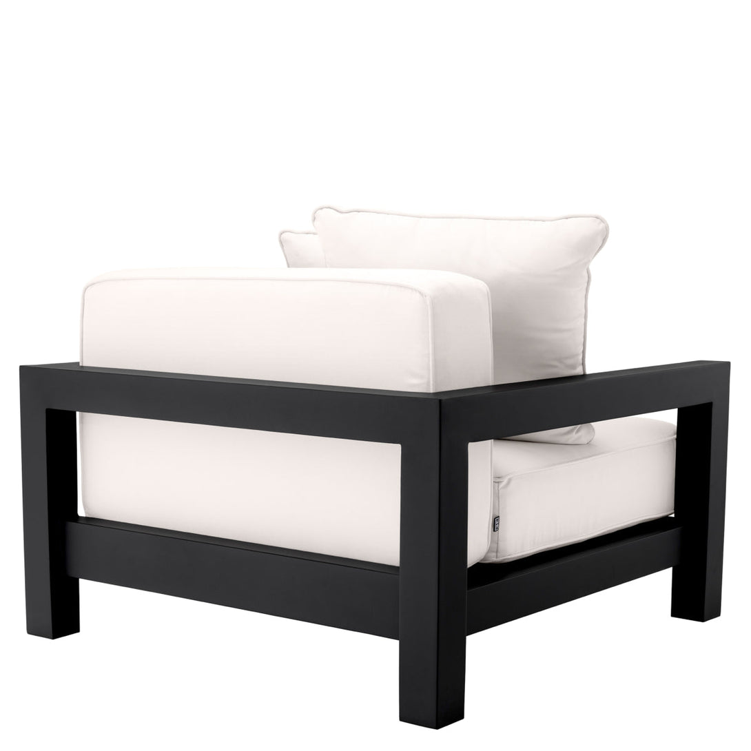 Outdoor Chair Cap-Antibes Black Finish Outdoor Eichholtz