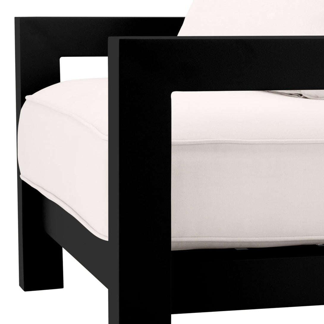 Outdoor Chair Cap-Antibes Black Finish Outdoor Eichholtz