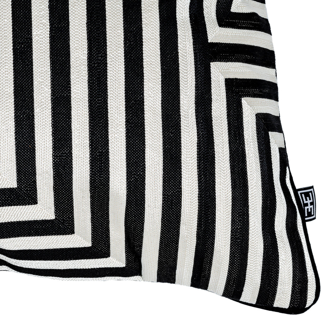 Cushion Spray Rectangular Black &Amp; White Accessories Eichholtz