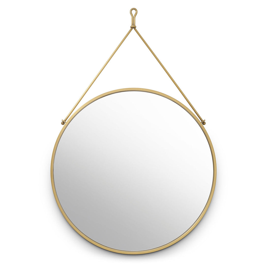 Mirror Morongo Brushed Brass Finish Accessories Eichholtz