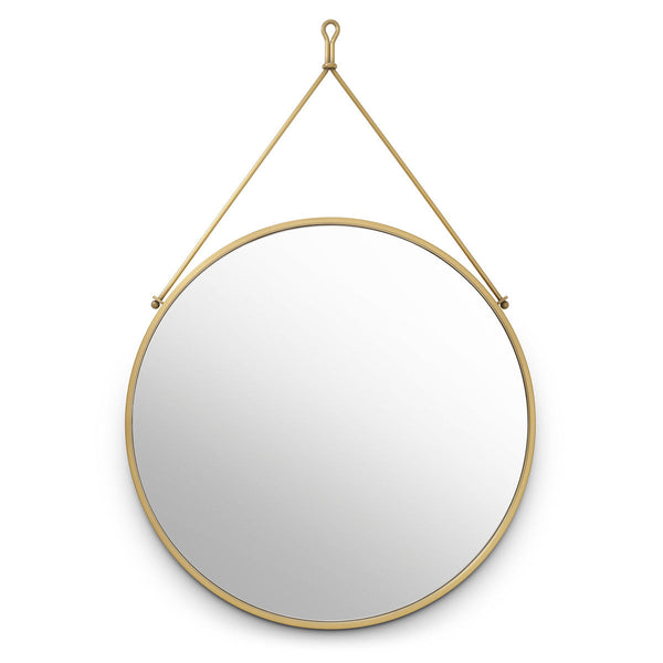 Mirror Morongo Brushed Brass Finish Accessories Eichholtz