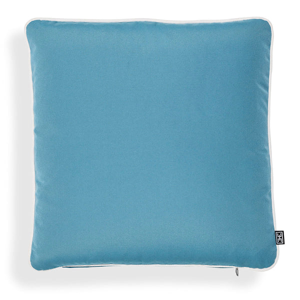 Outdoor Universal Seat Back Cushion Sunbrella Mineral Blue Outdoor Eichholtz