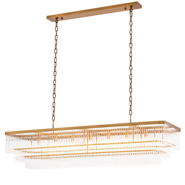 Chandelier East rectangular Lighting Eichholtz