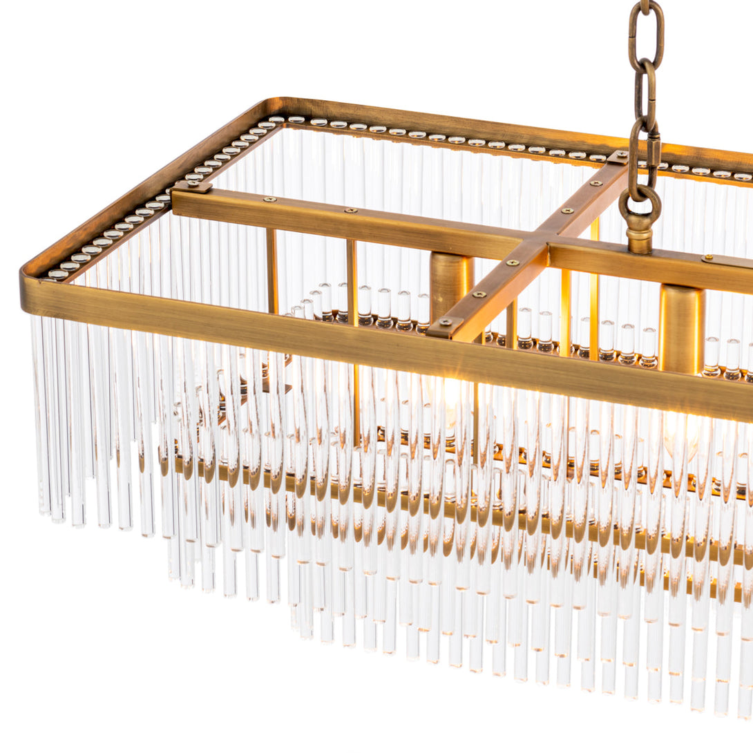 Chandelier East rectangular Lighting Eichholtz