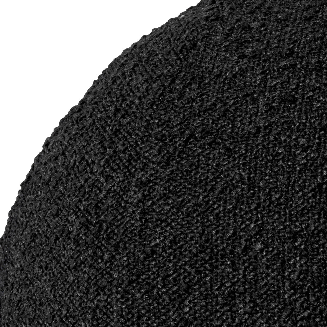 Cushion Palla L Boucl&Eacute; Black Accessories Eichholtz