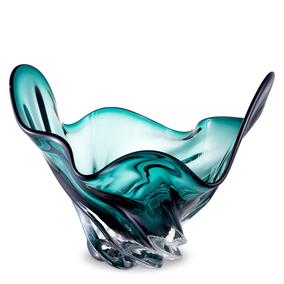 Bowl Ace Hand Blown Green Colour Accessories Eichholtz