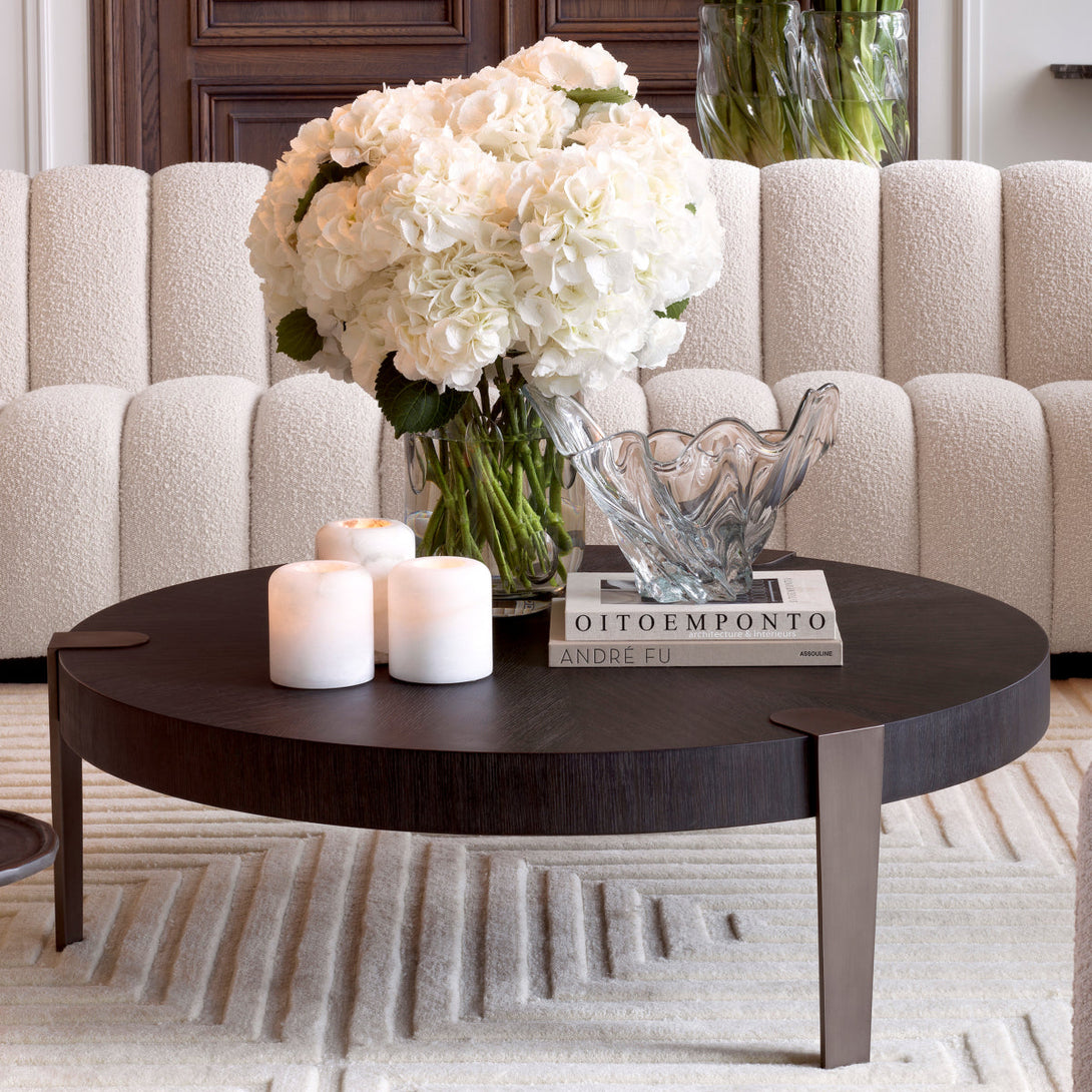 Bowl Ace Hand Blown Clear Accessories Eichholtz