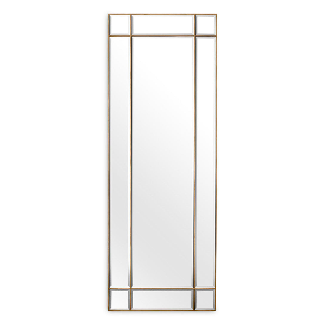 Mirror Beaumont Rectangular Vintage Brass Finish Accessories Eichholtz