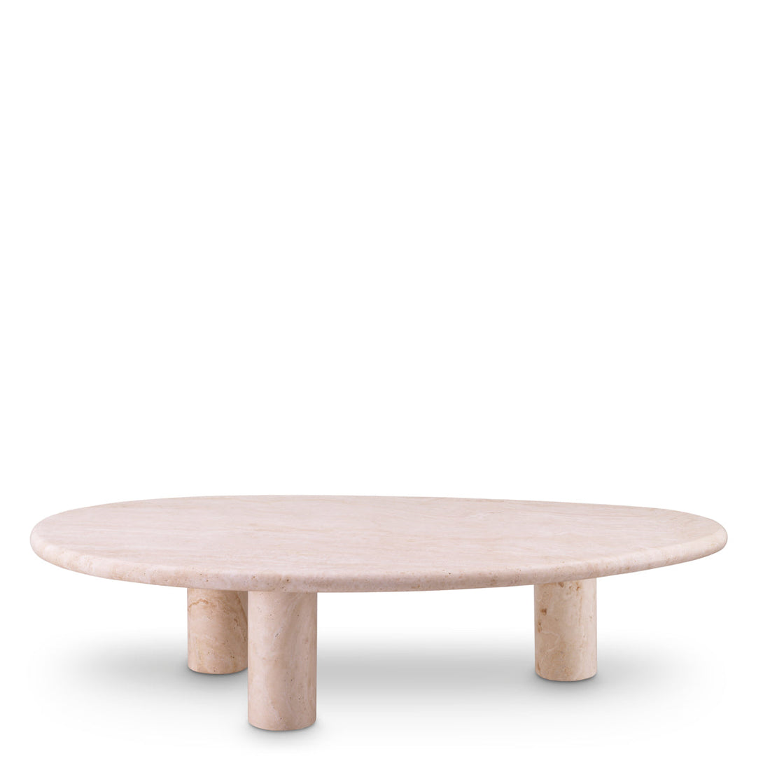 Coffee Table Prelude Travertine Furniture Eichholtz