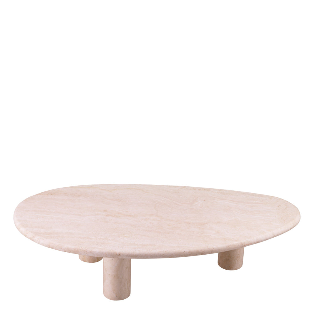 Coffee Table Prelude Travertine Furniture Eichholtz