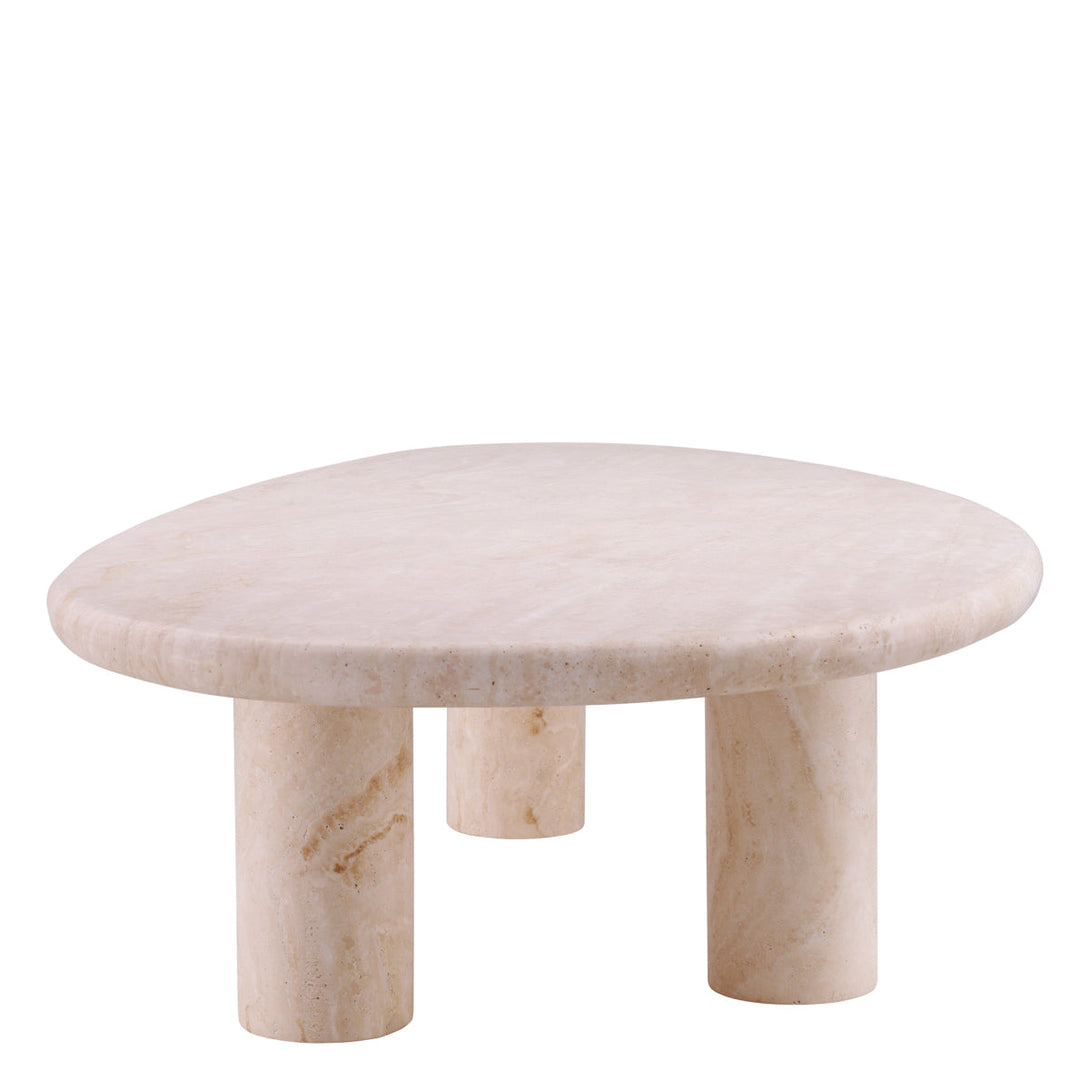 Coffee Table Prelude Travertine Furniture Eichholtz