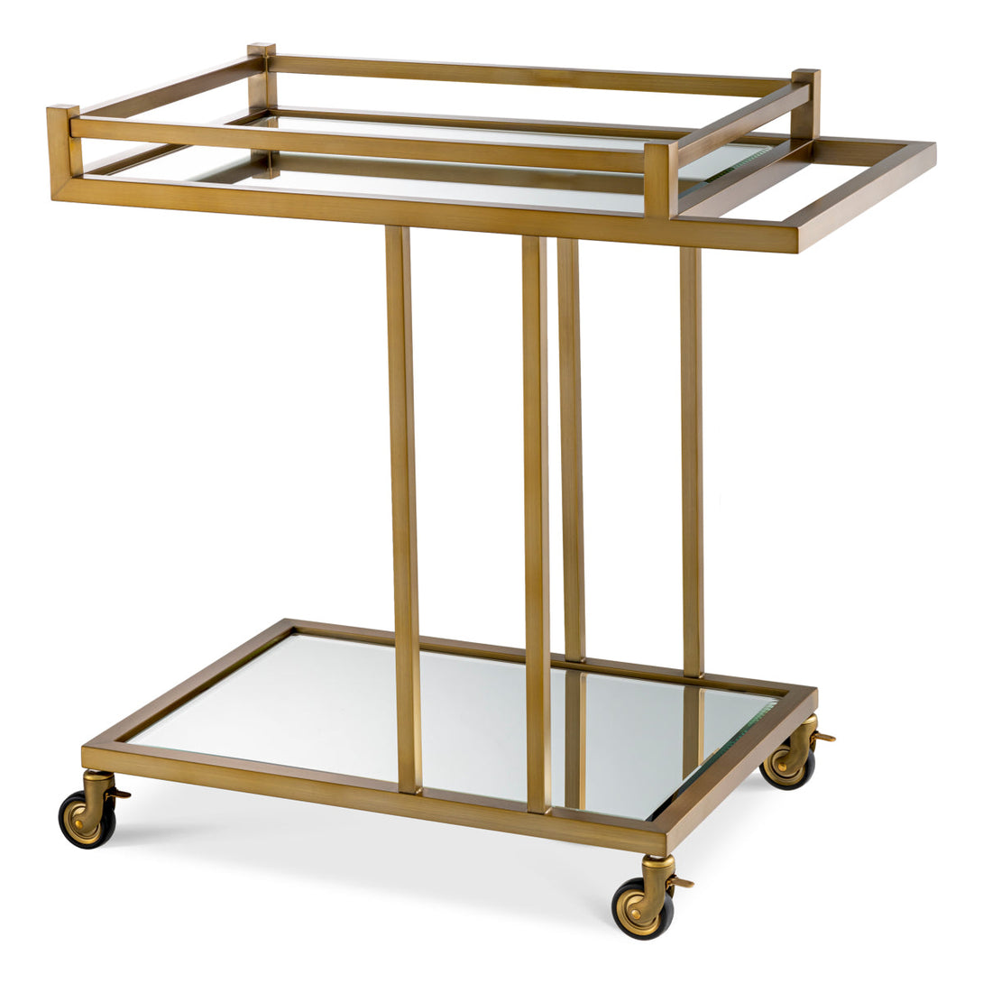 Trolley Beverly Hills Brushed Brass Finish - Image 1