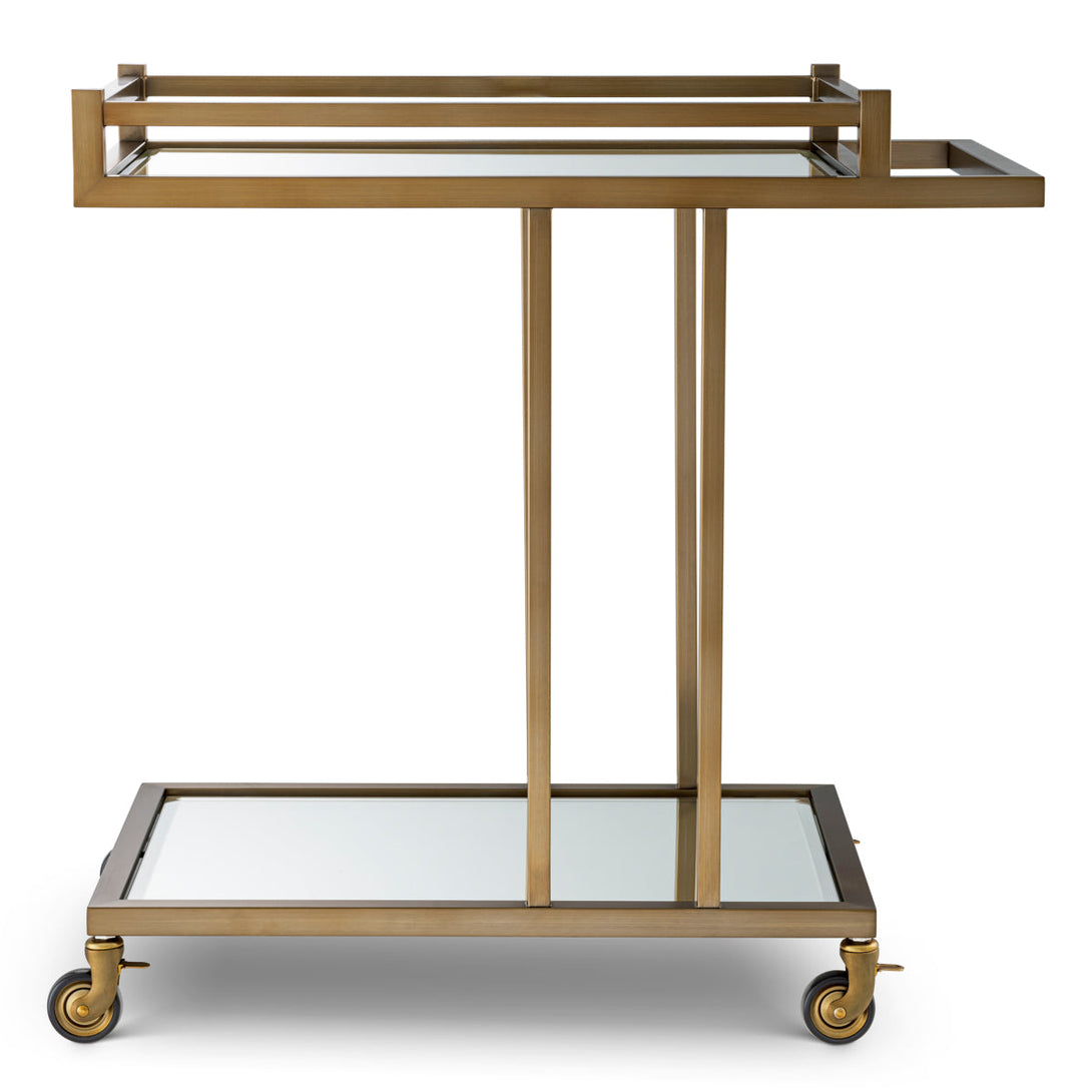 Trolley Beverly Hills Brushed Brass Finish - Image 5