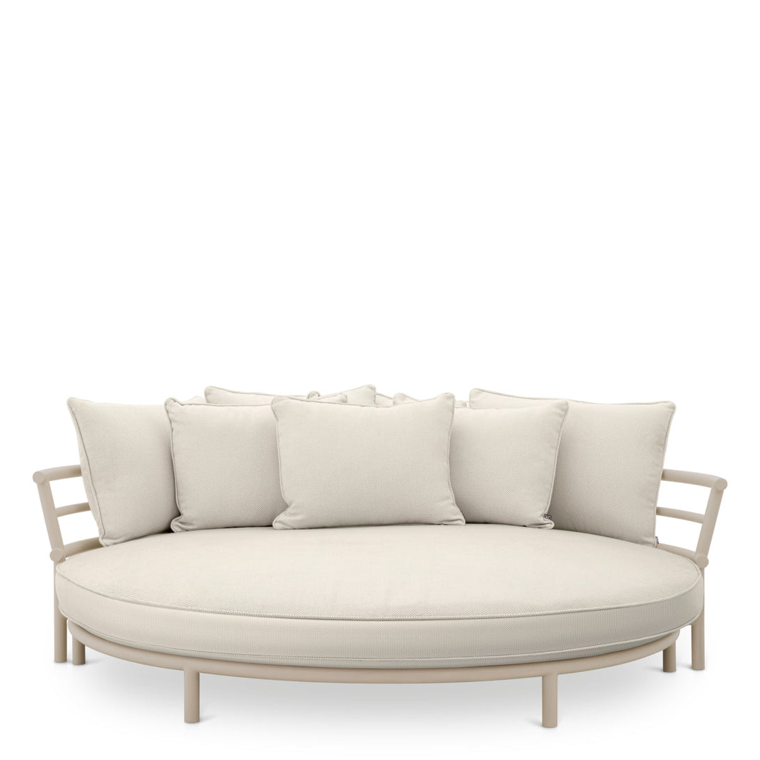 Outdoor Bed Laguno Sand Finish Outdoor Eichholtz