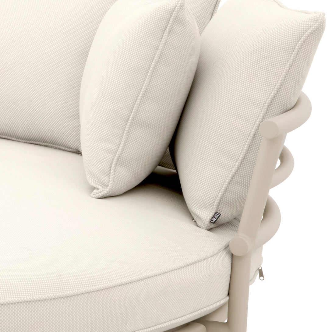 Outdoor Bed Laguno Sand Finish Outdoor Eichholtz