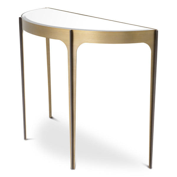 Console Table Artemisa Brushed Brass Finish Furniture Eichholtz