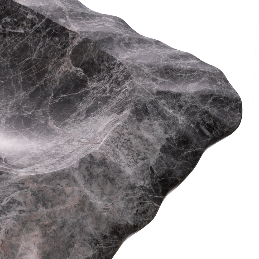 Tray Mauro Grey Marble Accessories Eichholtz