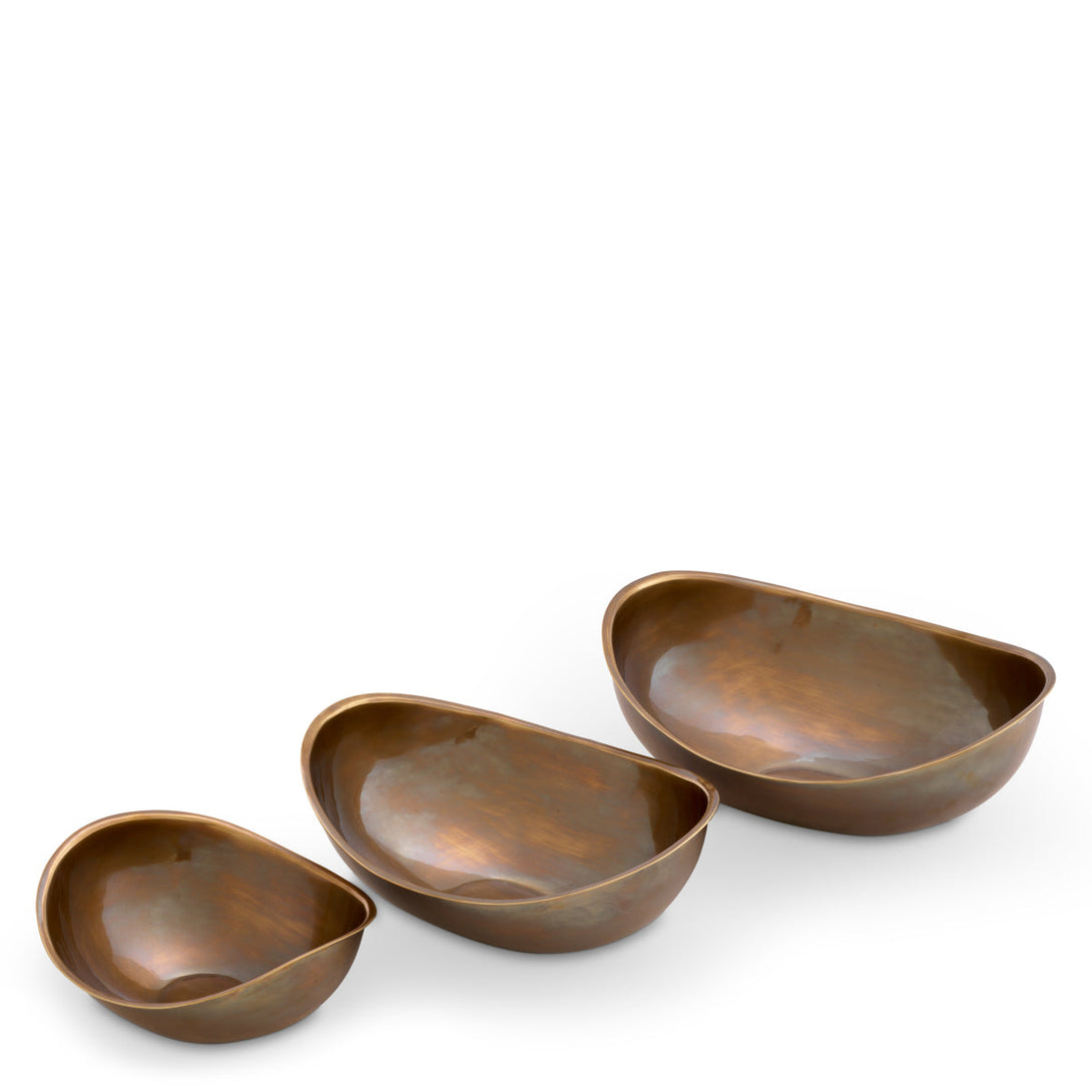 Bowl Sena set of 3 Accessories Eichholtz