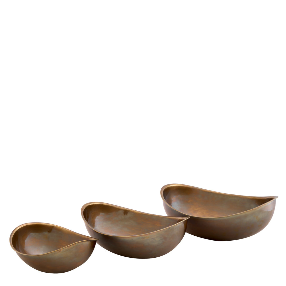 Bowl Sena set of 3 Accessories Eichholtz