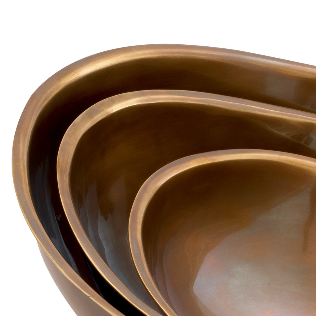 Bowl Sena set of 3 Accessories Eichholtz