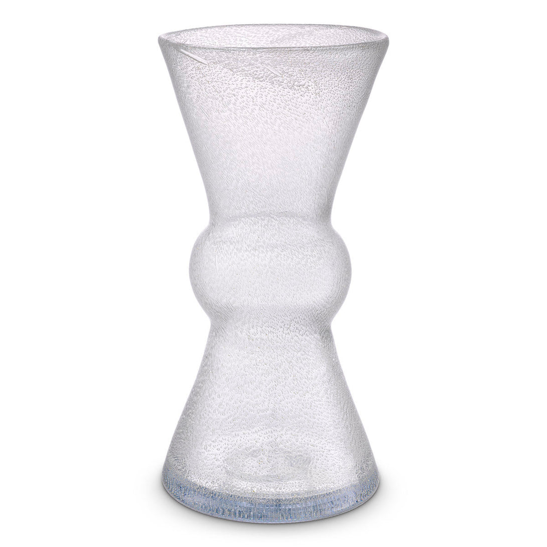 Vase Axa Hand Blown Clear Accessories Eichholtz
