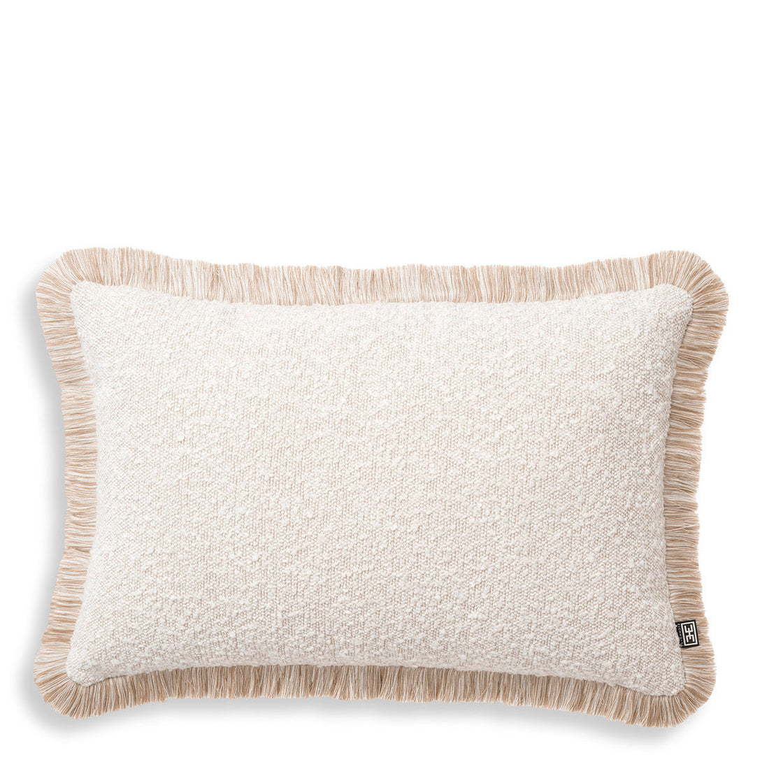 Cushion Nami Rectangular Boucl&Eacute; Cream Accessories Eichholtz