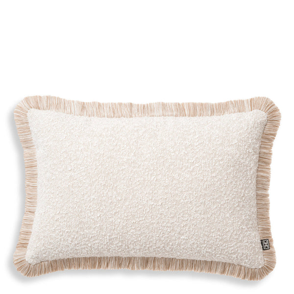 Cushion Nami Rectangular Boucl&Eacute; Cream Accessories Eichholtz
