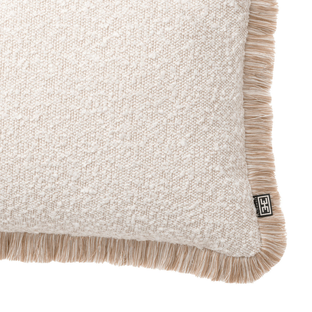 Cushion Nami Rectangular Boucl&Eacute; Cream Accessories Eichholtz