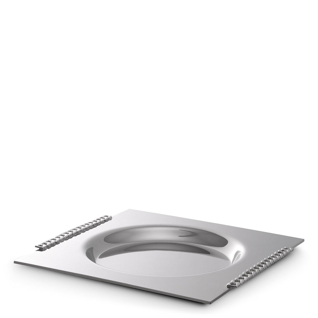 Tray Tamar Nickel Finish Accessories Eichholtz